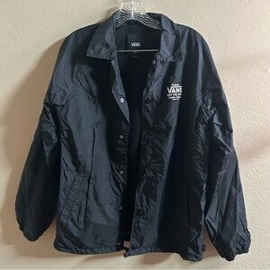 Men’s Vans Black Nylon Jacket Small